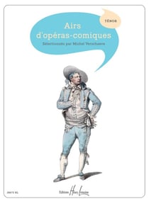 Airs d'opéras-comiques – Ténor - partition ténor et iano