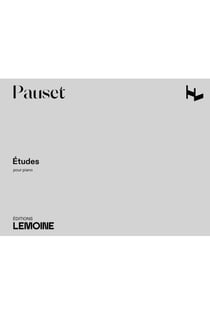 Étude - partition Piano