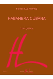 Habanera Cubana - partition guitare
