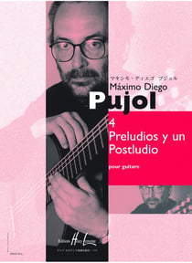 4 Preludios y un Postludio - partition guitare