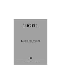 Lied ohne Worte - partition violon, violoncelle