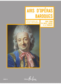 Airs d'opéras baroques pour Ténor ou Haute-contre - partition tenor ou hautbois
