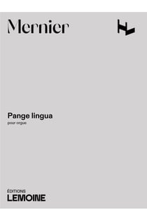 Pange Lingua - partition orgue