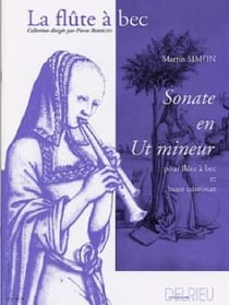Sonate en ut min --- flute a bec
