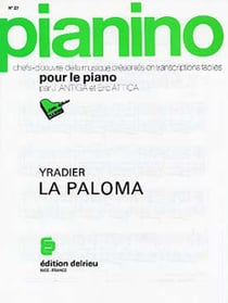 La Paloma (La Colombe) – Pianino 27