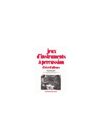 Jeux d'Instruments à Percussion