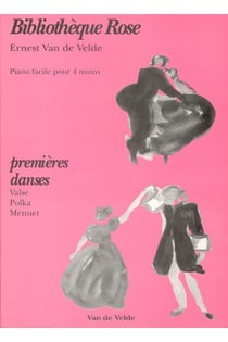 Premières danses (piano 4 mains) - partition Piano