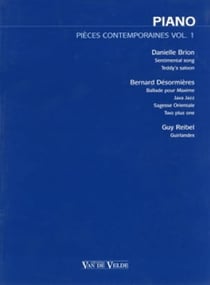 Piano – Pièces Contemporaines Vol.1 - partition Piano