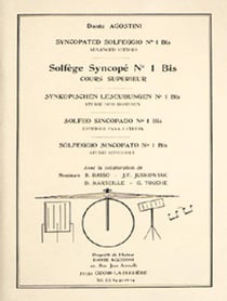 Solfège Syncopé N° 1 Bis - Méthode solfège Formation musicale