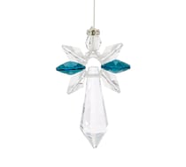 Archange cristal - zircon bleu - décembre