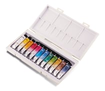 Coffret de 12 tubes de peinture aquarelle Sennelier - La Petite Aquarelle