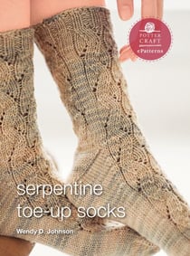 Serpentine Socks - E-Pattern from Socks from the Toe Up