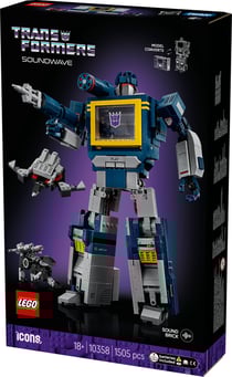 LEGO® 10358 - Transformers Soundwave - LEGO® Icons