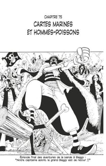 One Piece édition originale - Chapitre 75 - Cartes marines et hommes-poissons