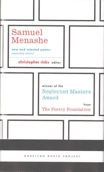 Samuel Menashe: New and Selected Poems - (American Poets Project #17)