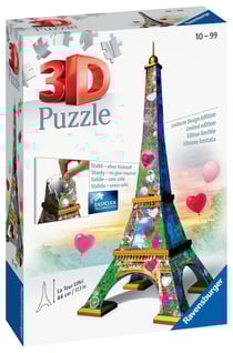 Ravensburger Puzzle 3D Tour Eiffel Love Edition