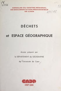 Déchets et espace géographique