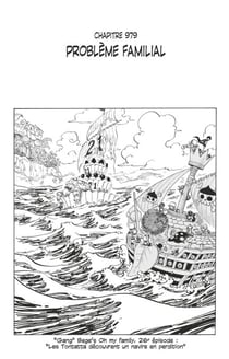 One Piece édition originale - Chapitre 979 - Problème familial