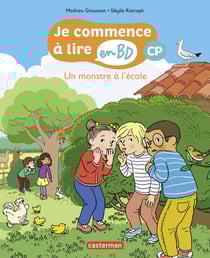 Un monstre à l'école - Je commence à lire en BD (CP)
