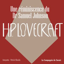 Une réminiscence du Dr. Samuel Johnson - La collection HP Lovecraft