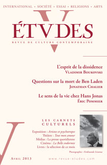 Etudes Avril 2013 - L'esprit de la dissidence