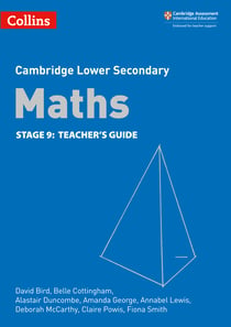 Lower Secondary Maths Teacher’s Guide: Stage 9 ebook - 1 year licence