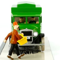 Voiture de collection - Tintin - Le Fourgon cellulaire Ottokar Nº5 29105