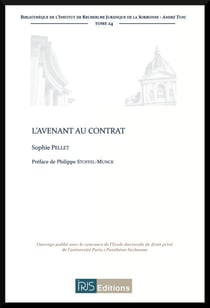 L'avenant au contrat