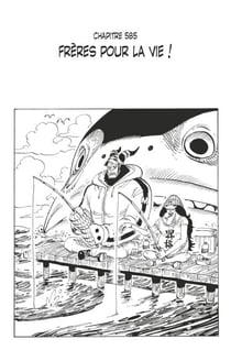 One Piece édition originale - Chapitre 585 - Frères pour la vie !