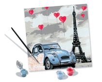 Peinture au numéro Ravensburger - CreArt - Paris - 20 x 20 cm