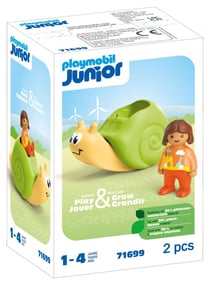 Playmobil® - Enfant avec escargot à bascule Junior - 71699