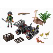 Braconnier avec quad - Playmobil - 6939