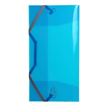 1 chemise à élastique 3 rabats - Exacompta - 12 x 16 cm - Iderama pocket - Polypro - Modèles aléatoires
