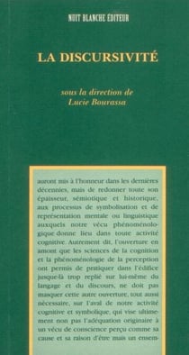 La discursivité