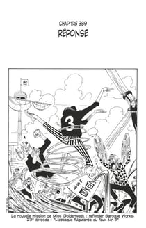 One Piece édition originale - Chapitre 389 - Réponse