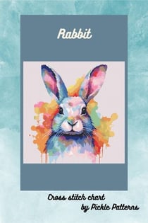 Rabbit - Watercolour Splash Animals