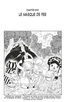 One Piece édition originale - Chapitre 840 - Le masque de fer