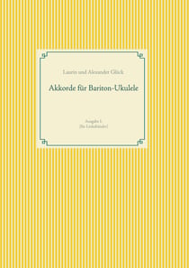 Akkorde für Bariton-Ukulele (G-Stimmung) - (Grifftabellen, Tabs) Ausgabe L (für Linkshänder)