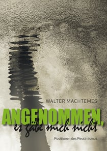 Angenommen, es gäbe mich nicht - Positionen des Pessimismus