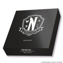 Coffret de 40 Cartes à collectionner avec 5 cartes XXL Wednesday Halloween - Panini