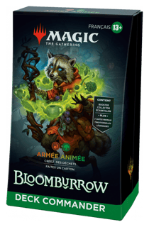 Deck Commander Magic: The Gathering Bloomburrow - Armée animée - Magic: The Gathering