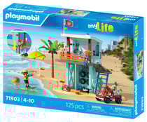 PLAYMOBIL - Poste de secours & voiturette de plage - 71903 - Les secours