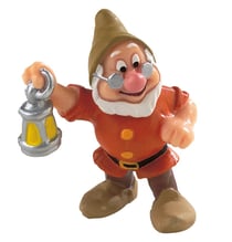 Figurine Blanche Neige Disney - Nain Professeur - 6 cm