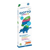 Pâte à modeler Giotto - Patplume - 10 pièces