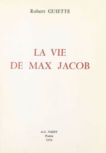 La vie de Max Jacob
