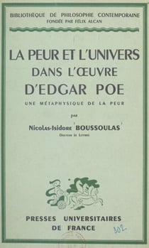 La peur et l'univers dans l'œuvre d'Edgar Poe - Une métaphysique de la peur
