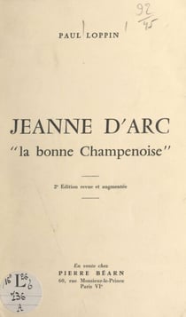 Jeanne d'Arc, la bonne Champenoise