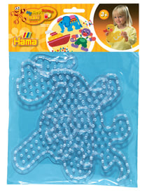 Plaque en sachet maxi pour perles Hama - Dinosaure et Avion - 8257