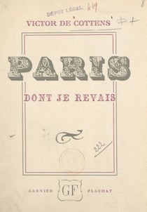 Paris dont je rêvais