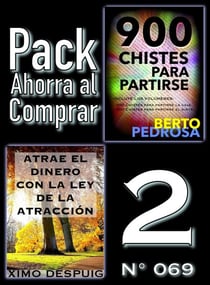 Pack Ahorra al Comprar 2 (Nº 069): Atrae el dinero con la ley de la atracción & 900 Chistes para partirse